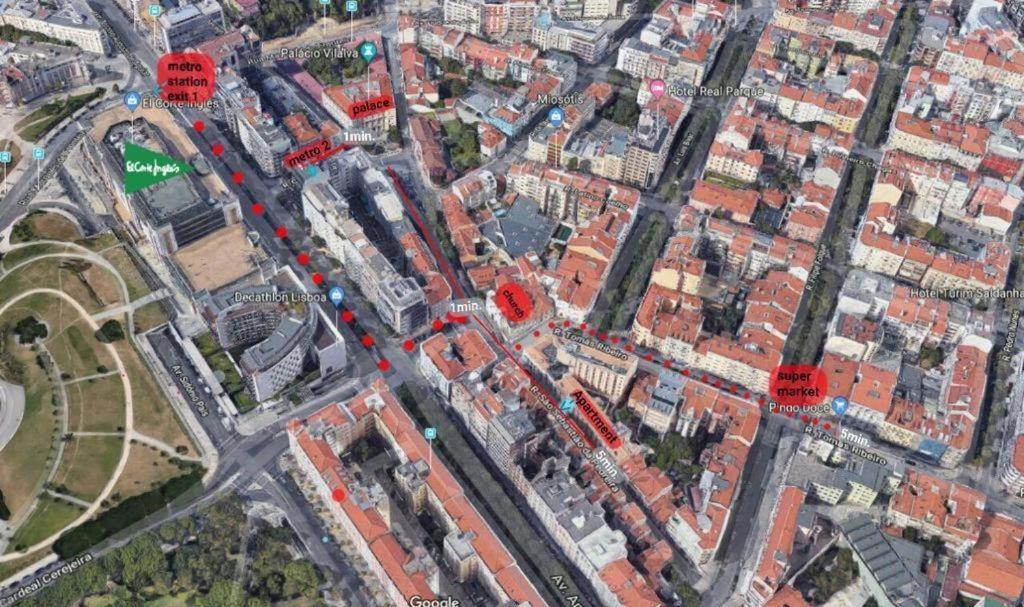 Romantic El Corte Ingles 2 Appartement Lissabon